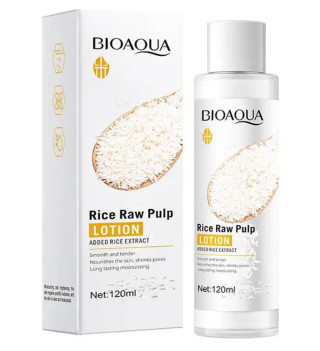 لوسیون بدن برنج بیوآکوا حجم 120 میلی لیتر