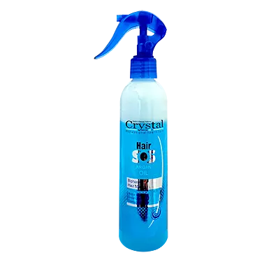 ماسک مو کراتینه دو فاز حاوی روغن آرگان آبی 250 میلی لیتر کریستال