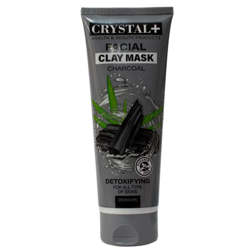 ماسک صورت کریستال مدل کربن فعال حجم 250 میلیلیتر