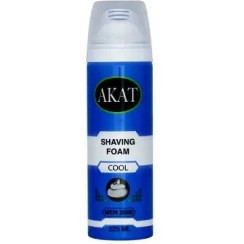 فوم اصلاح آکات مدل cool حجم 225 میلی لیتر