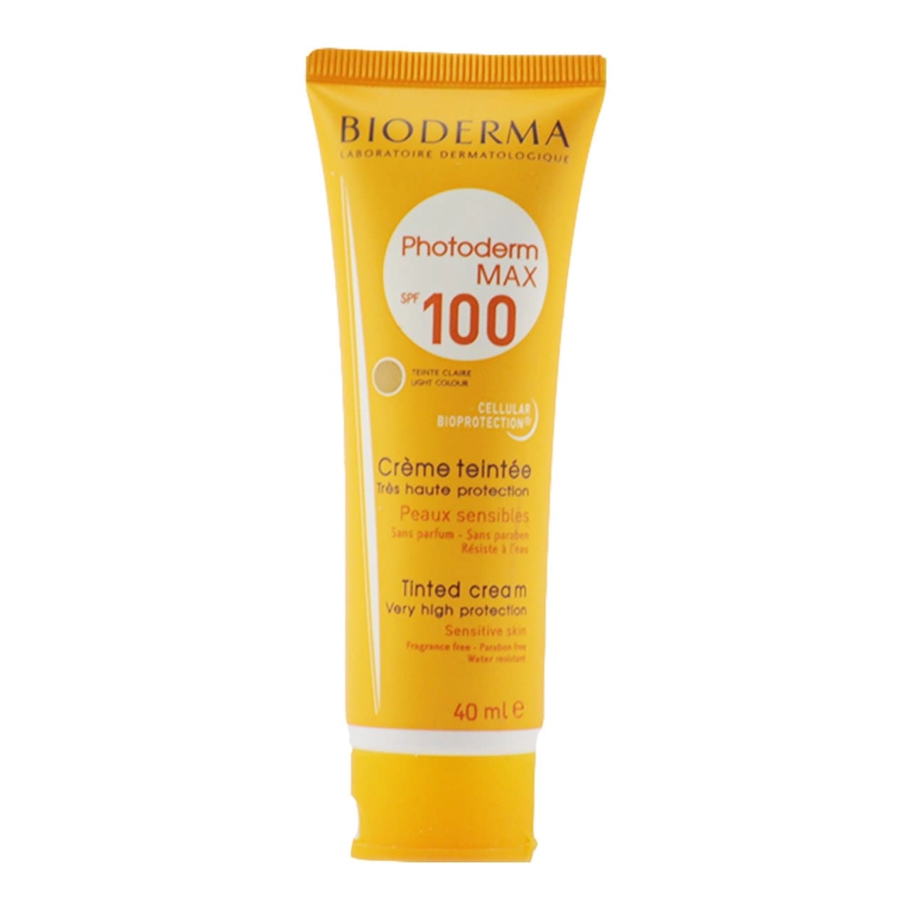 کرم ضد آفتاب بیودرما spf100 حجم 40 میلی لیتر