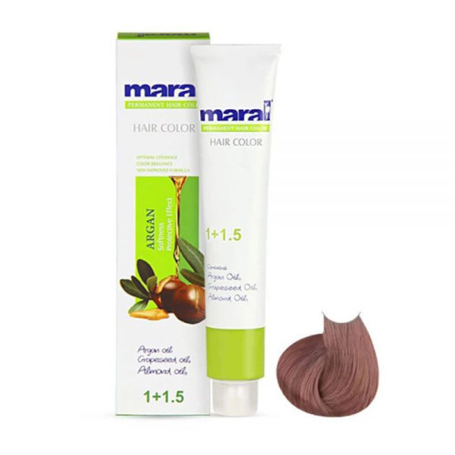 رنگ مو مارال شماره 7.85 بلوند نسکافه ای متوسط حجم 100 میلی لیتر