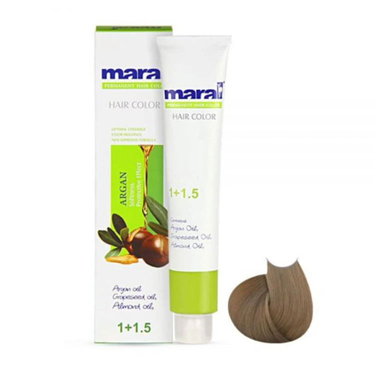 رنگ مو مارال با رنگ بلوند بژ متوسط شماره 7.51، حجم 100 میلیلیتر