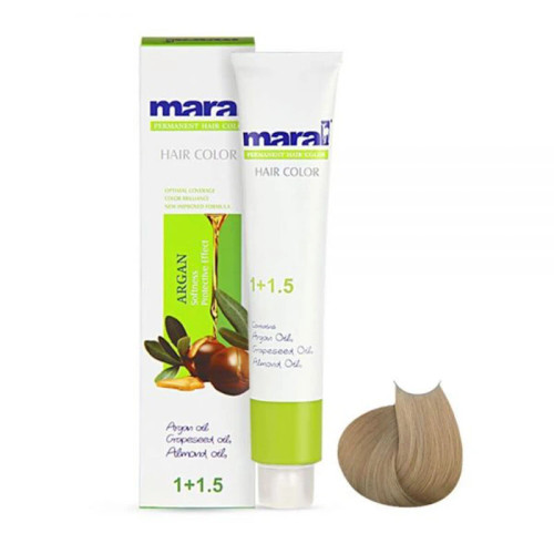 رنگ مو مارال با رنگ بلوند بژ روشن شماره 8.51، حجم 100 میلیلیتر