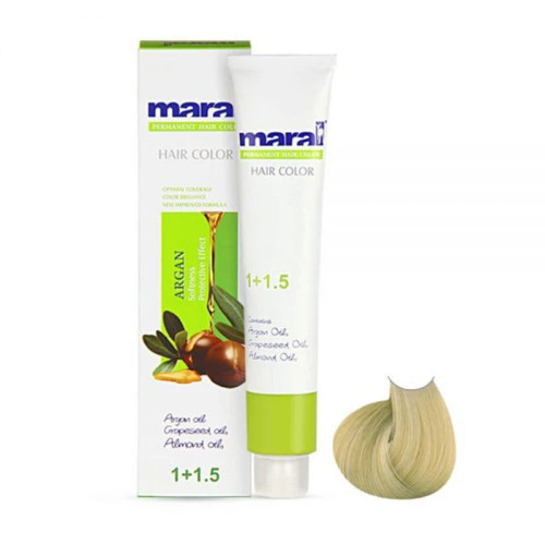 رنگ مو مارال با رنگ بلوند زیتونی خیلی روشن شماره 9.3، حجم 100 میلیلیتر