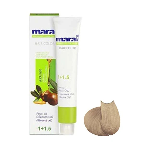 رنگ مو مارال با رنگ شنی صحرایی شماره 9.15، حجم 100 میلیلیتر