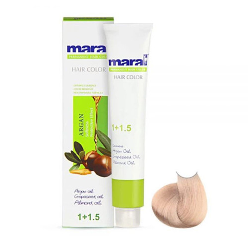 رنگ مو مارال با رنگ بلوند پلاتینه شماره 10.0، حجم 100 میلیلیتر