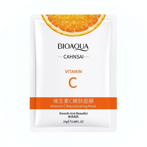 ماسک ورقه ای ویتامین C بیواکوا 25 گرمی