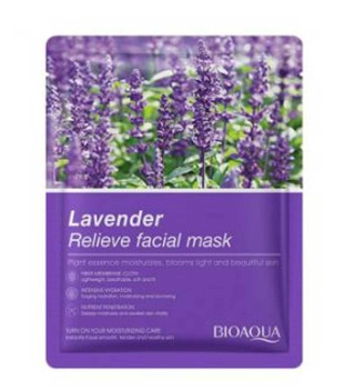 ماسک ورقه ای صورت لوندر بیوآکوا وزن 25 گرم