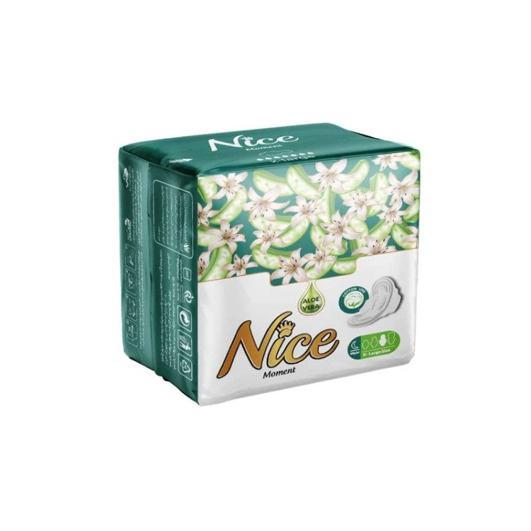 نوار بهداشتی نایس سایز خیلی بزرگ مدل نازک بسته 8 عددی