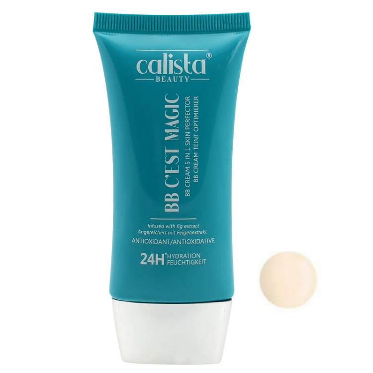 کرم پودر BB کالیستا بیوتی، مناسب انواع پوست، شماره رنگ 01