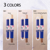 کانتور کانسیلر و هایلایتر شیر الاغ تایلامی