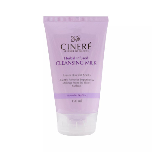 ژل پاک کننده گیاهی سینره مخصوص پوست صورت معمولی و خشک