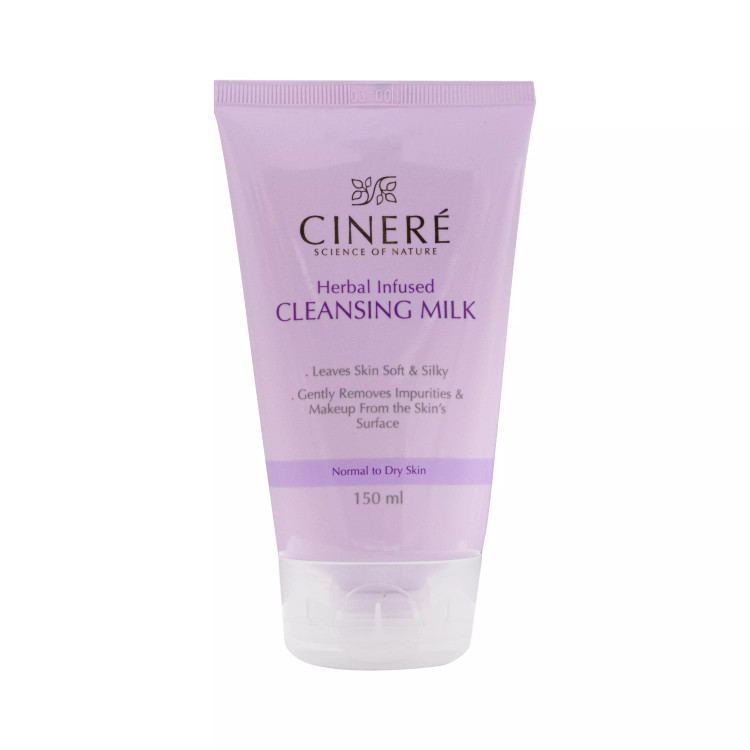 ژل پاک کننده گیاهی سینره مخصوص پوست صورت معمولی و خشک