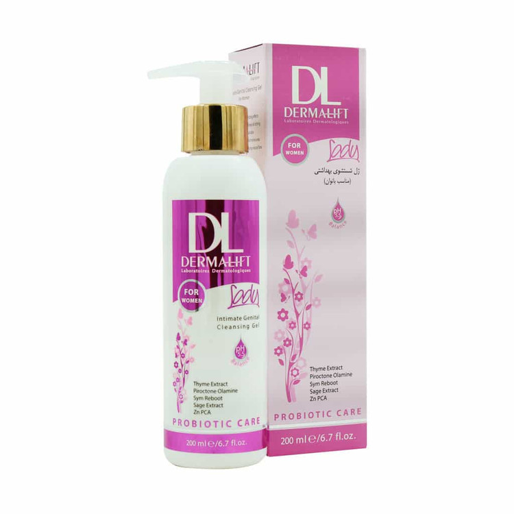 ژل شستشوی بهداشتی بانوان درمالیفت 200 میلی لیتر