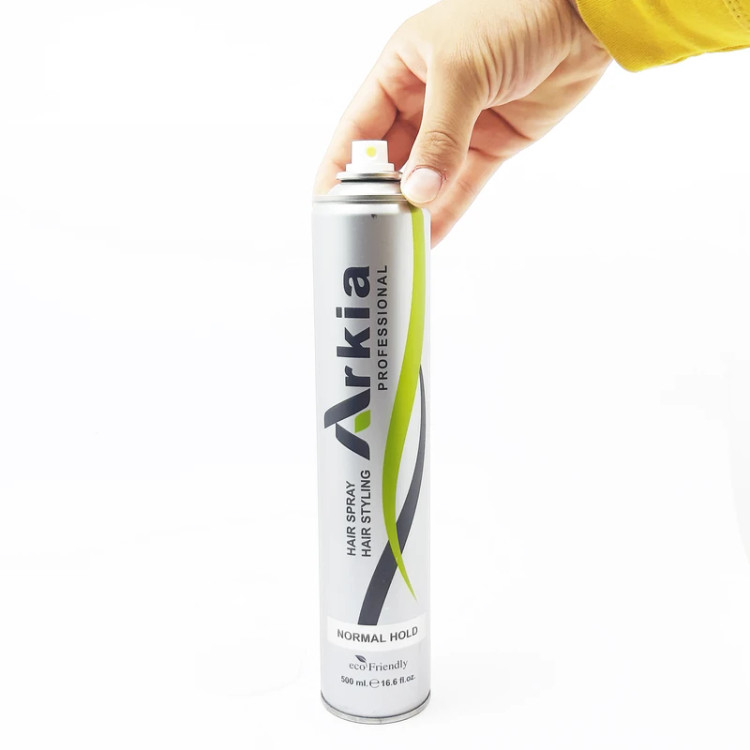 اسپری حالت دهنده مو آرکیا مدل Normal Hold حجم 500 میلی لیتر