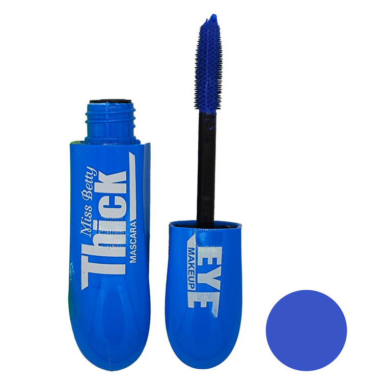 ریمل آبی حجم دهنده میس بتی مدل Thick