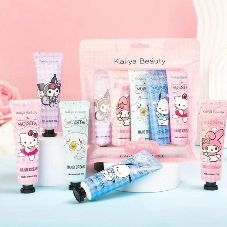 کرم دست مرطوب کننده کرم آبرسان فانتزی Kaliya Beauty کالیا بیوتی 5طرح فانتزی