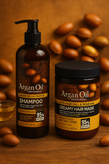 شامپو و ماسک بدون سولفات لایتنس حاوی روغن آرگان