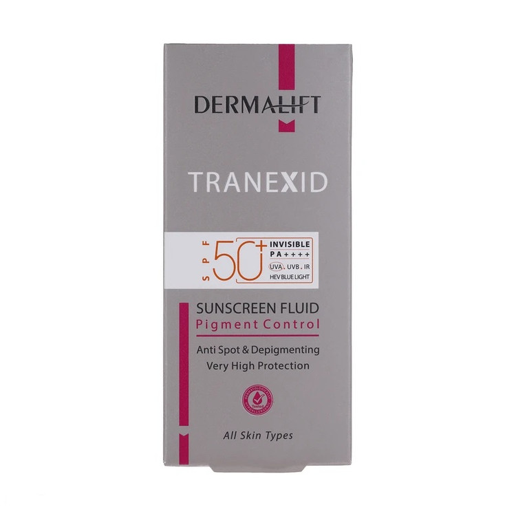 فلوئید ضد آفتاب درمالیفت مدل Tranexid حجم 40 میلی لیتر