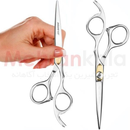 قیچی اصلاح حرفه ای جگوار مدل Silver Class سایز 6.5 اینچ