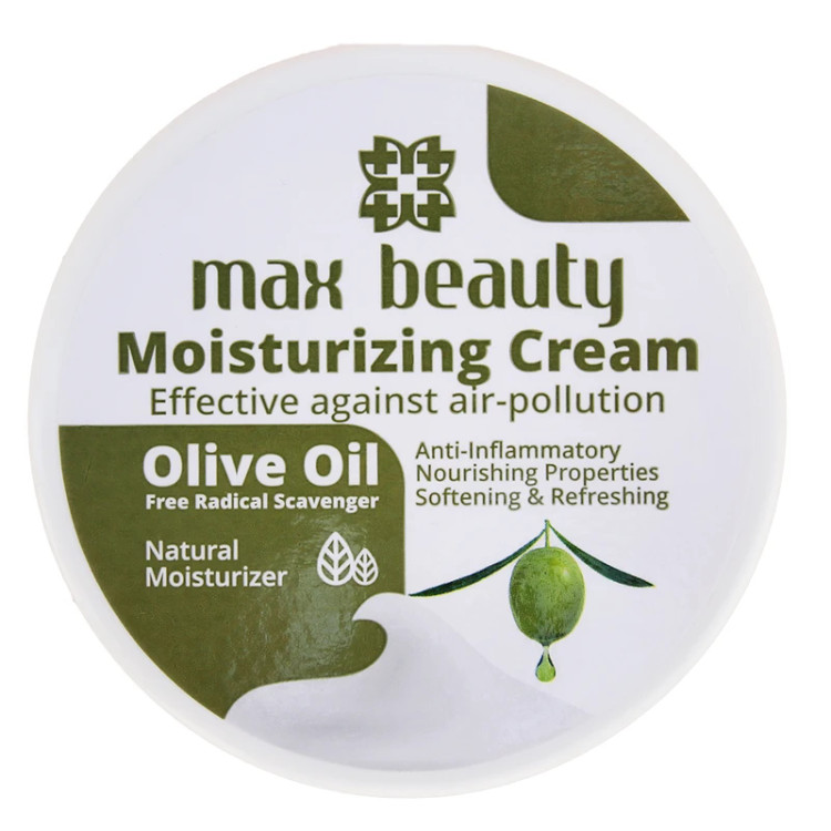 کرم کاسه ای مرطوب کننده مکس بیوتی مدل روغن زیتون حجم 250 میلی لیتر