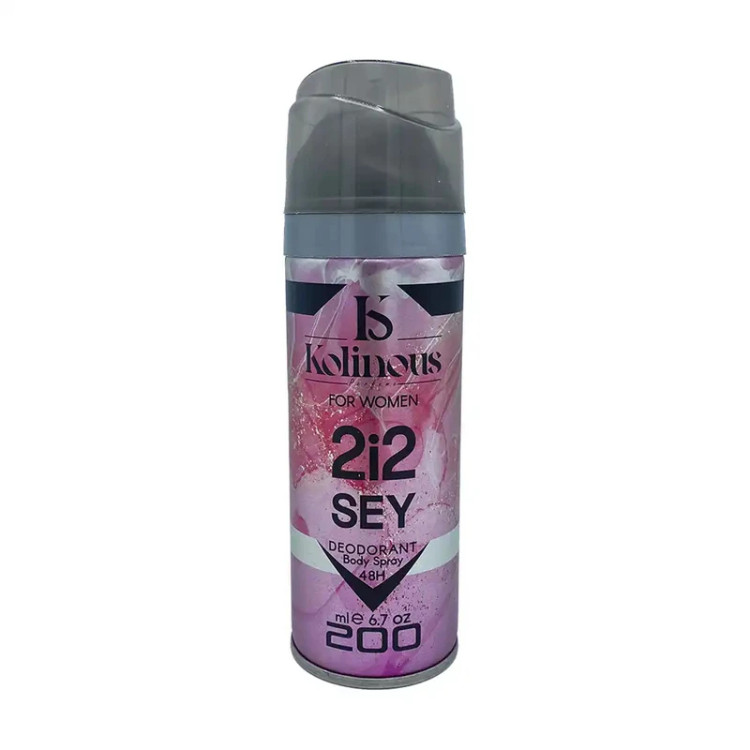 اسپری خوشبو کننده بدن زنانه کلینوس مدل 2I2Sey حجم 200 میلی لیتر
