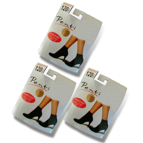 جوراب ساق کوتاه پنتی 120Den