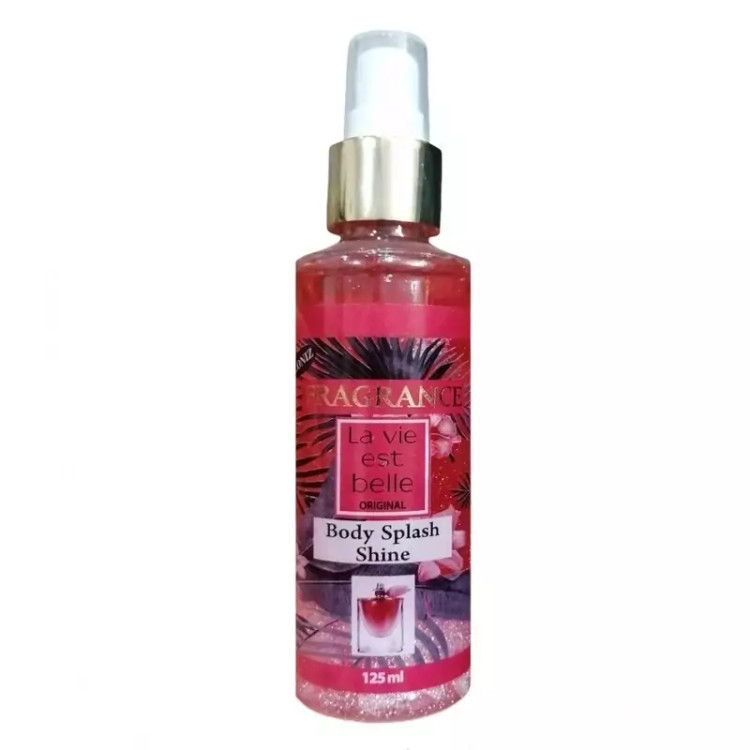 بادی اسپلش شاین فراگرنس رایحه لاویا است بل la vieest belle حجم 125 میلی لیتر