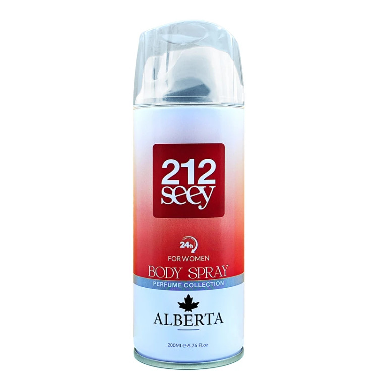 اسپری خوشبو کننده بدن زنانه آلبرتا مدل 212 حجم 200 میلی لیتر