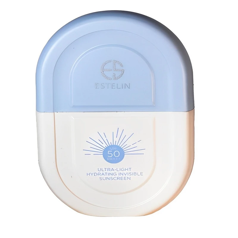 کرم ضد آفتاب بدون رنگ استلین، 50 SPF، مدل ultra light، مناسب انواع پوست و حجم 50 میلی‌لیتر