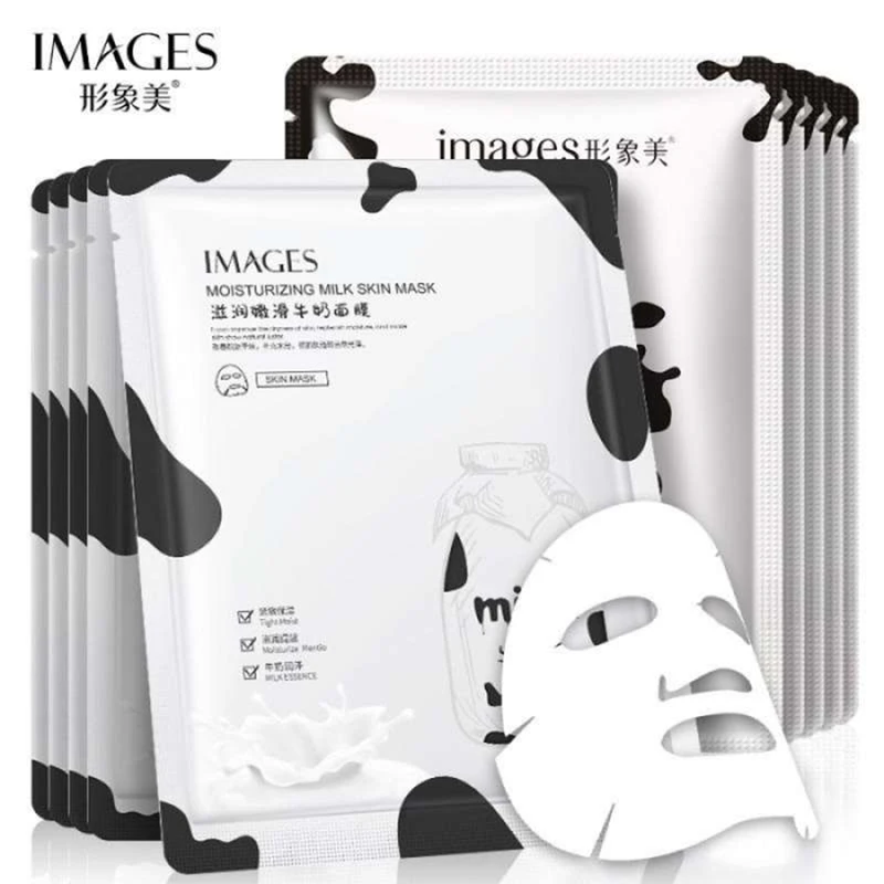 ماسک ورقه ای صورت ایمجز مدل شیر گاو حجم 25 میلی لیتر
