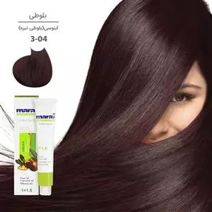 رنگ مو مارال سری بلوطی مدل بلوطی تیره شماره 3.04 حجم 100 میلی لیتر
