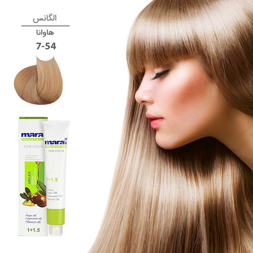 رنگ مو مارال با رنگ هاوانا شماره 7.54 ، حجم 100 میلی لیتر