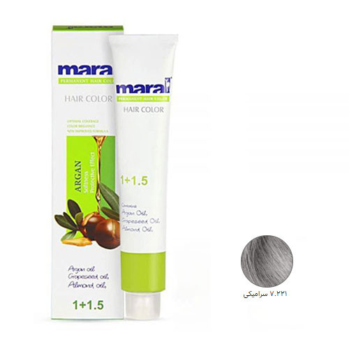 رنگ مو مارال با رنگ سرامیکی شماره 7.221 ، حجم 100 میلی لیتر