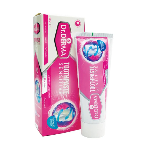 خمیردندان دکتر درما مخصوص دندان های حساس حجم 100 میلی لیتر