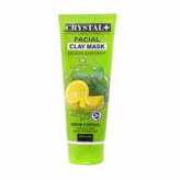 ماسک صورت کریستال پلاس حاوی عصاره نعنا و لیمو ترش مناسب پوست چرب و مستعد جوش 250 میلی لیتر