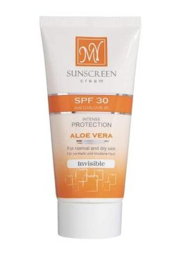 کرم ضد آفتاب بی‌رنگ مای، SPF 30، مدل Intense Protection، مناسب پوست مختلط و چرب و حجم 50 میلی‌لیتر