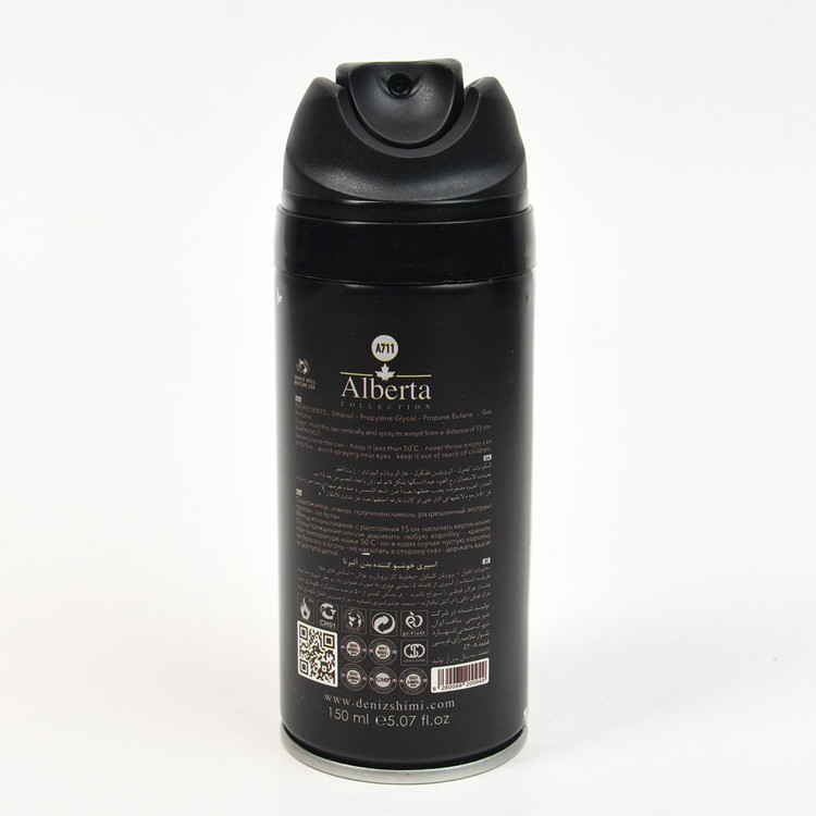 اسپری خوشبو کننده بدن مردانه Alberta مدل ENCRE NOIRE LALIQE