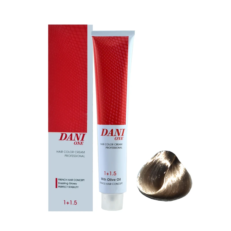 رنگ مو دنی وان رنگ بلوند دودی خیلی خیلی روشن شماره 12.1 حجم 100 میلی لیتر