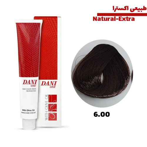 رنگ مو دنی وان رنگ بلوند تیره اکسترا شماره 6.00 حجم 100 میلی لیتر