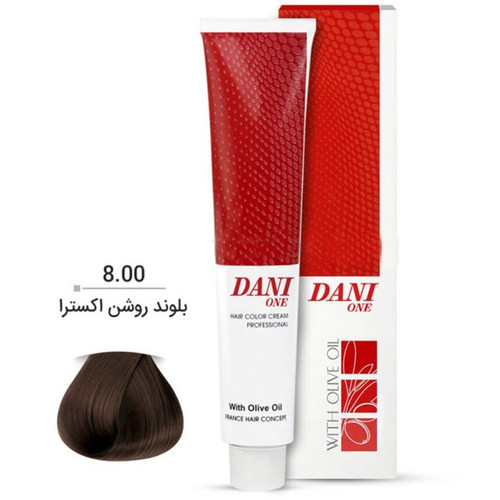 رنگ مو دنی وان رنگ بلوند روشن اکسترا شماره 8.00 حجم 100 میلی لیتر