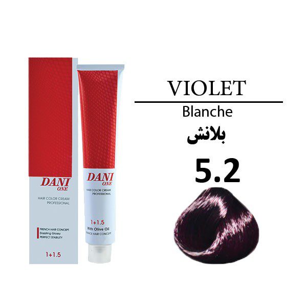 رنگ مو دنی وان رنگ بلانش شماره 5.2 حجم 100 میلی لیتر