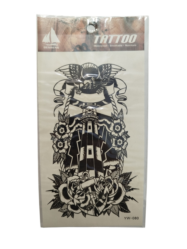 طرح تتو موقت کد yw-080