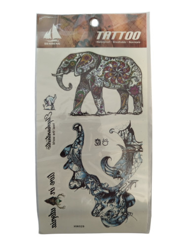 طرح تتو موقت کد HW029