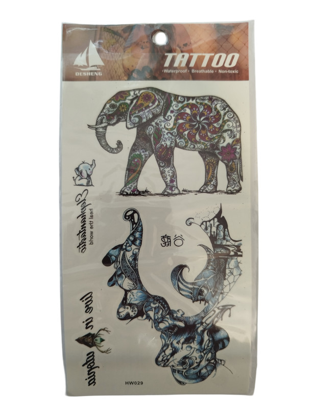 طرح تتو موقت کد HW029