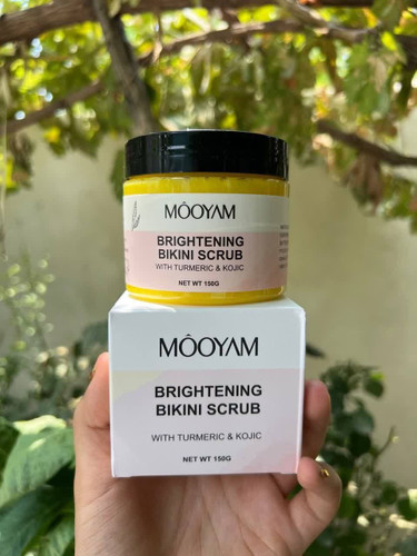اسکراب سفیدکننده بیکینی و زیربغل مویام حجم 150 گرم