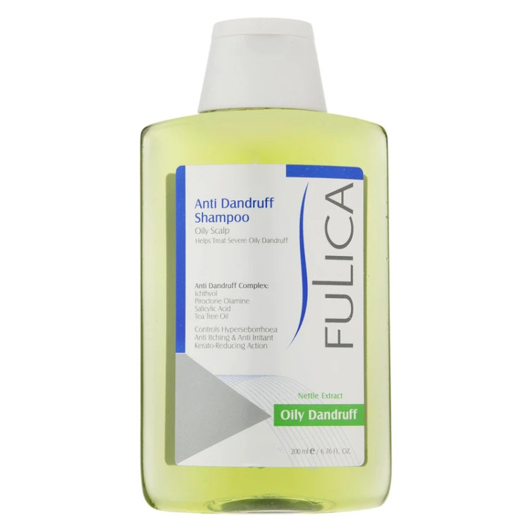 شامپو ضدشوره مو فولیکا مخصوص پوست سر و موهای چرب، حجم 200 میلیلیتر