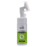 فوم شستشو براش دار سودا مدل خیار مناسب پوست های چرب حجم 150 میلی لیتر