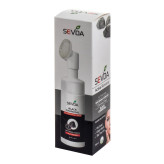 فوم شستشو براش دار سودا مدل ذغال فعال مناسب انوع پوست حجم 150 میلی لیتر